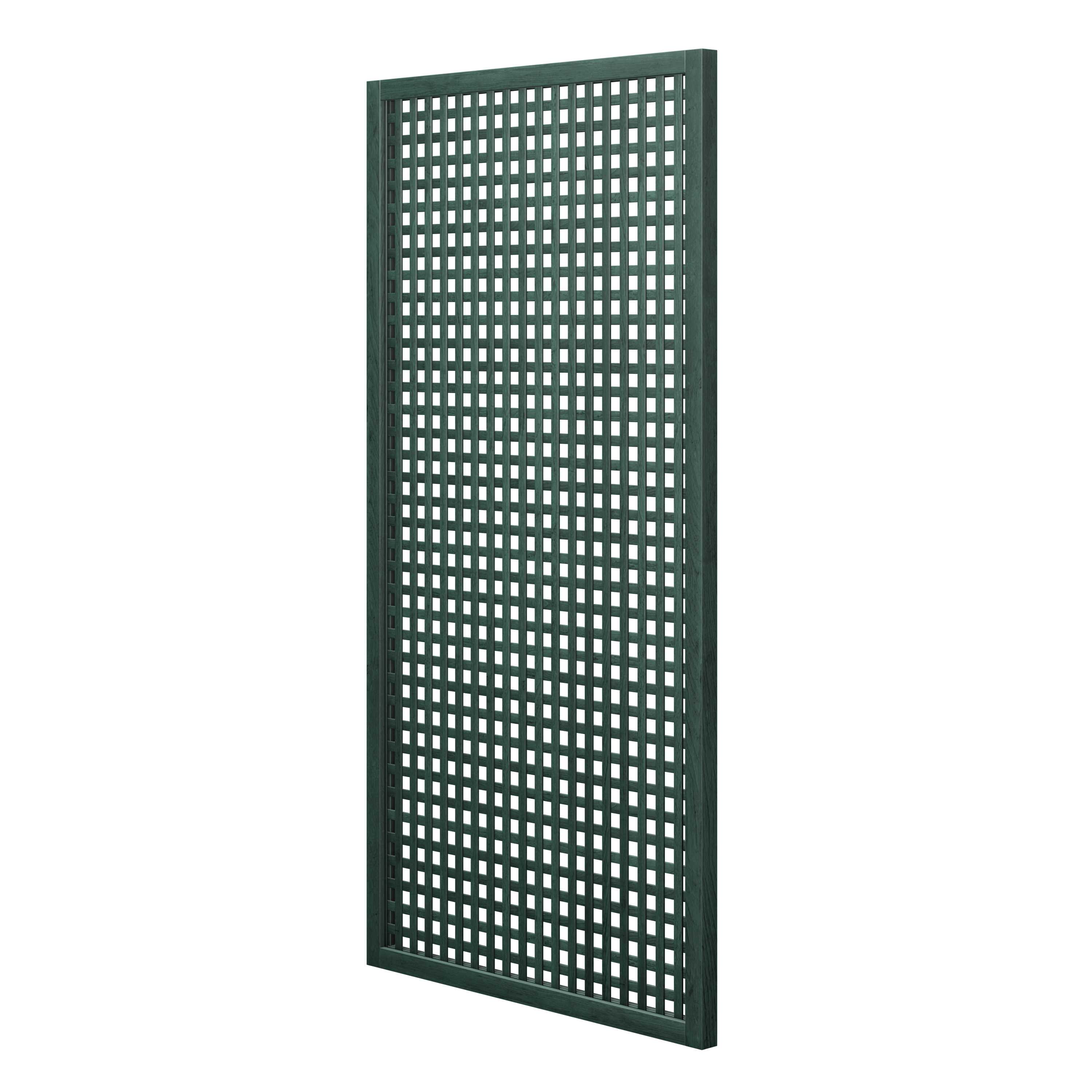 treillage renforce 1mx2m carre 30mm vert