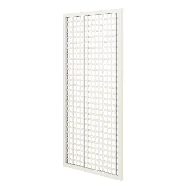 treillage renforce 1mx2m carre 47mm blanc