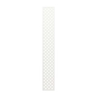 Treillage en bois Colonne maille carrée ou losange - Blanc