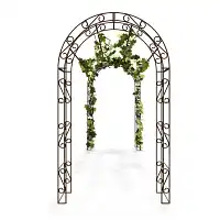 Tonnelle renforcée pour plantes grimpantes Arcade 6,50m2 - L. 4,45 x l. 1,41 x H. 2,40 m