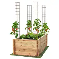Tuteur angle droit pour plantes grimpantes - 150cm
