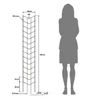 Tuteur angle droit pour plantes grimpantes - 150cm