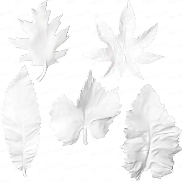 tuteur deco feuille porcelaine  tuteur deco feuille porcelaine