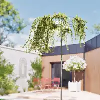 Tuteur Parapluie marguerite 10 pétales