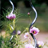 Tuteur tomate spirale aluminium