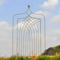 Treillis en acier brut à planter 200 x 110cm  Treillis en acier brut à planter 200 x 110cm