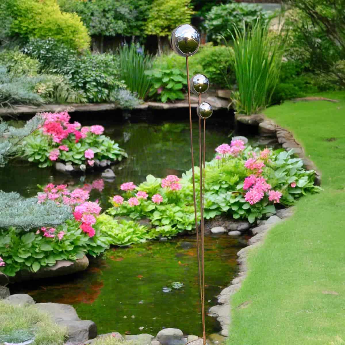 tuteur decoratif jardin artistique