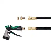 Tuyau d'arrosage extensible premium avec pistolet