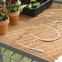 Cable chauffant pour serres