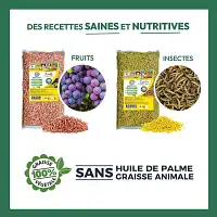 Pépites de graisse végétale pour oiseaux