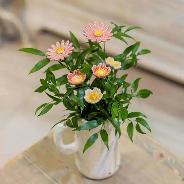 vase deco fleur ceramique