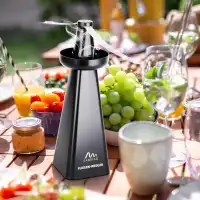 Répulsif à mouches et guêpes - Ventilateur avec hélice scintillante L.8 x H.25cm