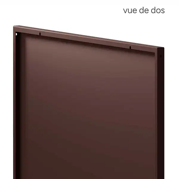 verso panneau 144cm marron verso panneau 144cm marron