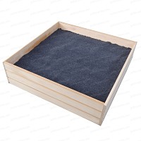Toile de paillage pour carré de potager 1.2m x 1.2m 100% recyclé
