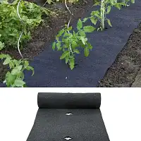 Feutre de paillage pour tomates et fraisiers pré percé 5m x 60cm