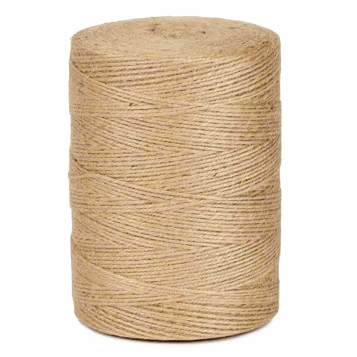 Ficelle De Jute Naturelle 10 Mm X 10 M - Pour Jardin, Bricolage, Emballage Et Décoration