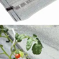 Filet d'ombrage 75% pour potager et cultures 2mx3m gris  Filet d'ombrage 75% pour potager et cultures 2mx3m gris
