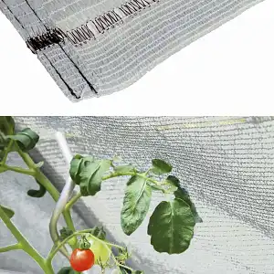 Filet d'ombrage 75% pour potager et cultures 2mx3m gris