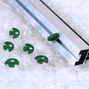 Clips de fixation en plastique pour isolant serre - sachet de 50pcs