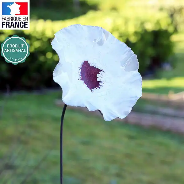 fleur ceramique decorations jardin