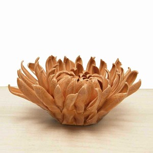 Lien vers un produit variante ou accessoire : Fleur corail en céramique 9cm - Orange
