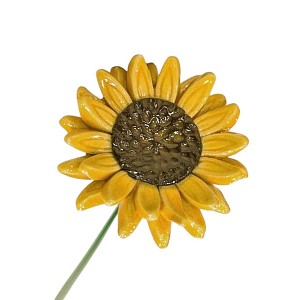 Lien vers un produit variante ou accessoire : Tournesol - Fleur en céramique sur tige à planter