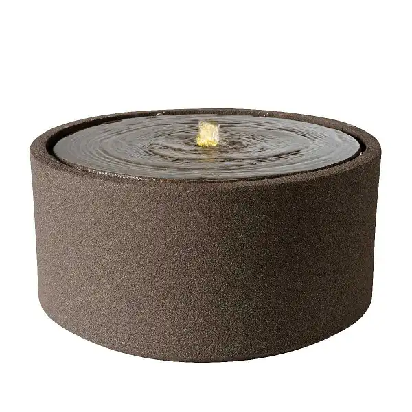 fontaine exterieure deco gris