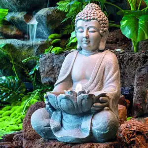 Fontaine Bouddha à Led interieur exterieur