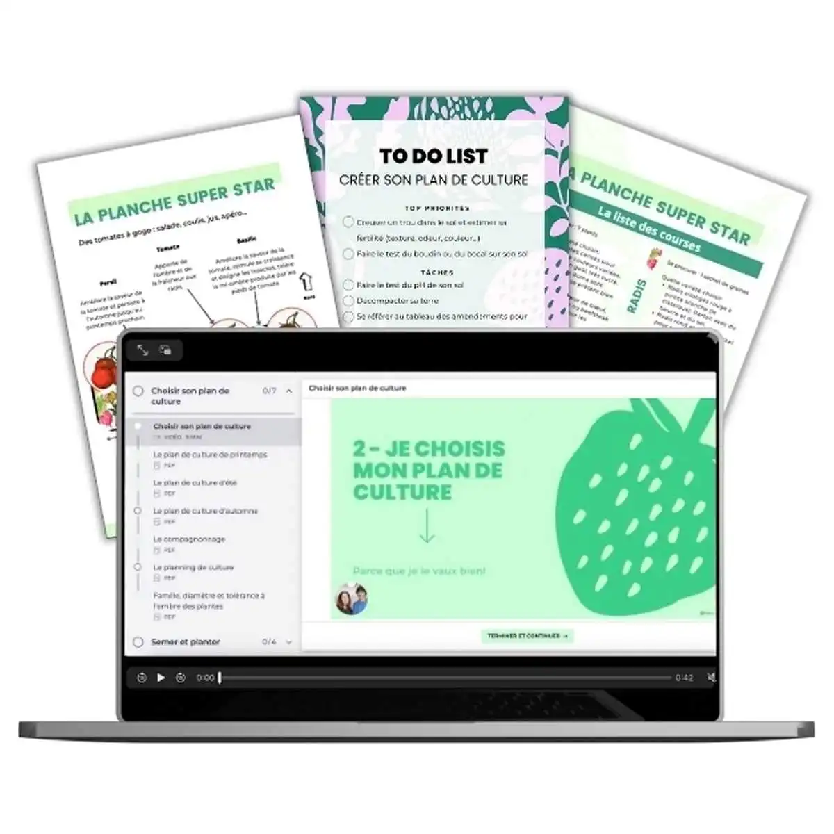 Formation en ligne - Créer son plan de culture au potager  Formation en ligne - Créer son plan de culture au potager