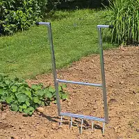 Fourche bêche Guerilu - Biofourche en acier galvanisé