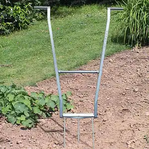 Lien vers un produit variante ou accessoire : Fourche bêche Guerilu 3 dents - Biofourche en acier galvanisé