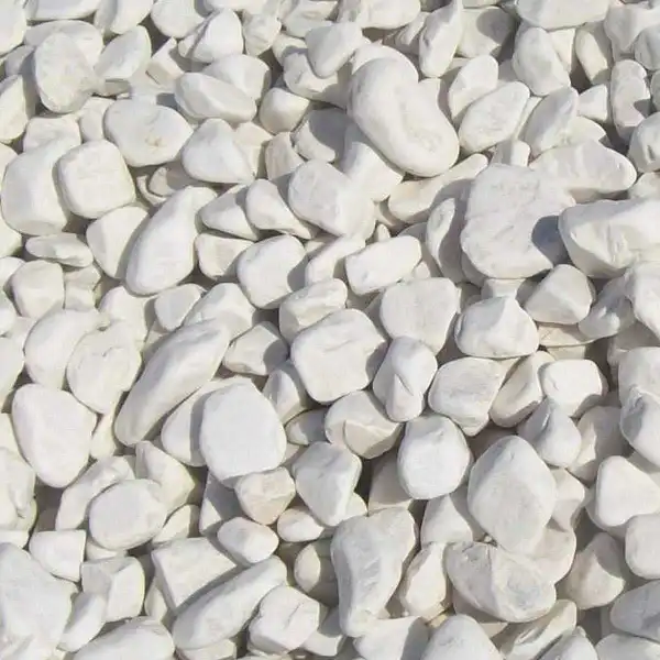 galets deco blanc polaire