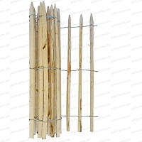Ganivelle 1.2m haut x 2.5m - en châtaignier espacement 7 à 8cm