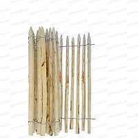 Ganivelle 0.9m haut x 3m - en châtaignier espacement 3 à 4cm