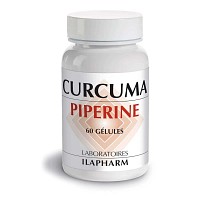 Curcuma Piperine pour la protection des articulations - 60 gélules