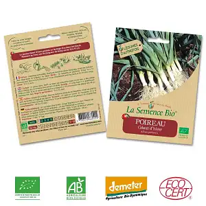 Poireau Géant d'hiver graine semence bio