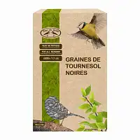 Graines de tournesol noires pour oiseaux 500g