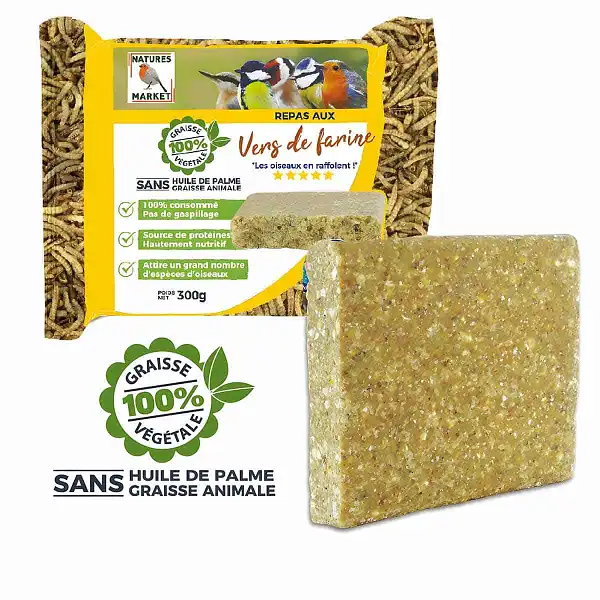 graisse vers farine oiseaux NM634