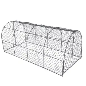 Tunnel de protection pour plantes en grillage à poule - L.120 x l.60 x H.50cm