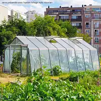 Grande serre de jardin Prestige ACD 22.53m2 S208H