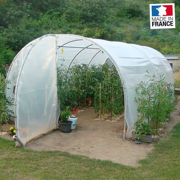 grande serre tunnel jardin 3x6m