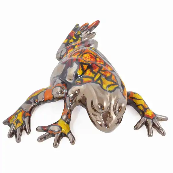 grenouille ceramique flamme 2