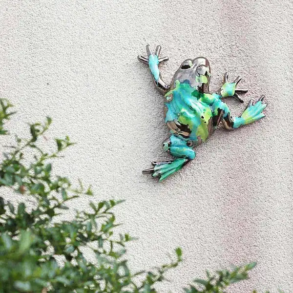 grenouille deco mur ceramique