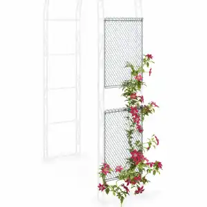 Lien vers un produit variante ou accessoire : Support plantes grimpantes pour arche en acier galvanisé - H.66 cm - lot de 2