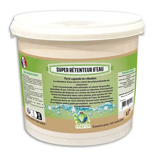 hydroretenteur cristal arrosage