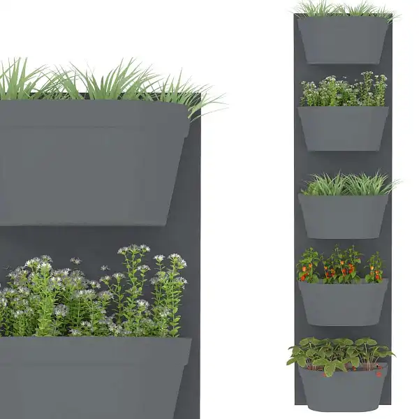 jardin vertical 5 anthracite anthracite  jardin vertical 5 anthracite anthracite