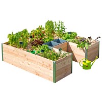 Potager en trou de serrure, keyhole garden - Grand modèle