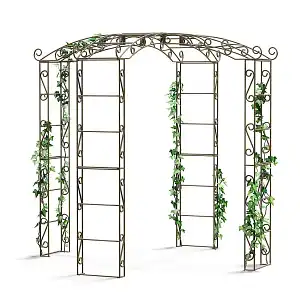 Kiosque gloriette en fer 4 pieds Pagode 5,70m2