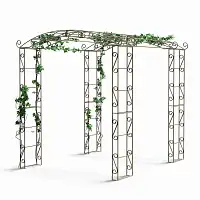 Tonnelle en fer 4 pieds Pagode 4.50m2  Tonnelle en fer 4 pieds Pagode 4.50m2