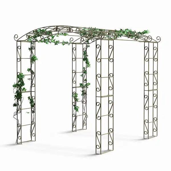 kiosque tonnelle fer 5m  kiosque tonnelle fer 5m